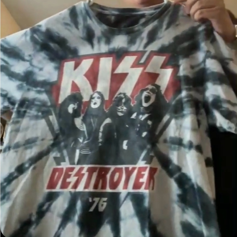 KISS Destroyer '76 Tie-Dye T-Shirt